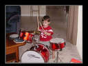 nothing says I hate you more than giving someones child a drum set