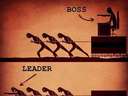 the difference between a boss and a leader