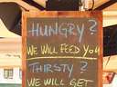Promises a bar makes #thirsty #hungry #lonely #beer #drunk #food