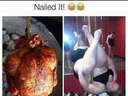 Yep she nailed it! #stipper #fat #lady #chicken