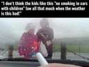 I dont think the kids like this no smoking law