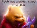 Pooh was a sweet, sweet little bear #bacon