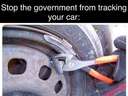 stop the government from tracking your car