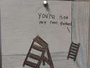 Youre not my real father #ladder#stepladder