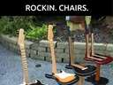 These are some interesting rocking chairs #guitar
