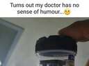 Turns out my doctor has no sense of humour