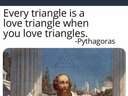 everything triangle is a love triangle when you love triangles