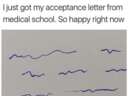 I just got my acceptance letter from medical school
