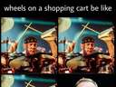 Wheels on a shopping cart be like #larsulrich